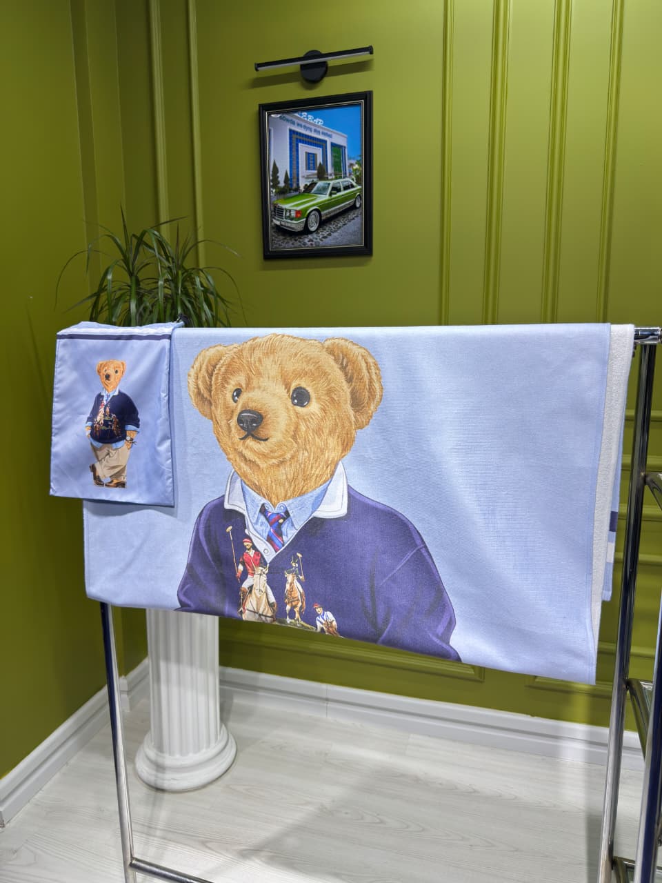 Polo Bear Beach Towel