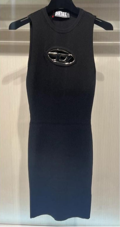 Diesel Dress With Metal Logo