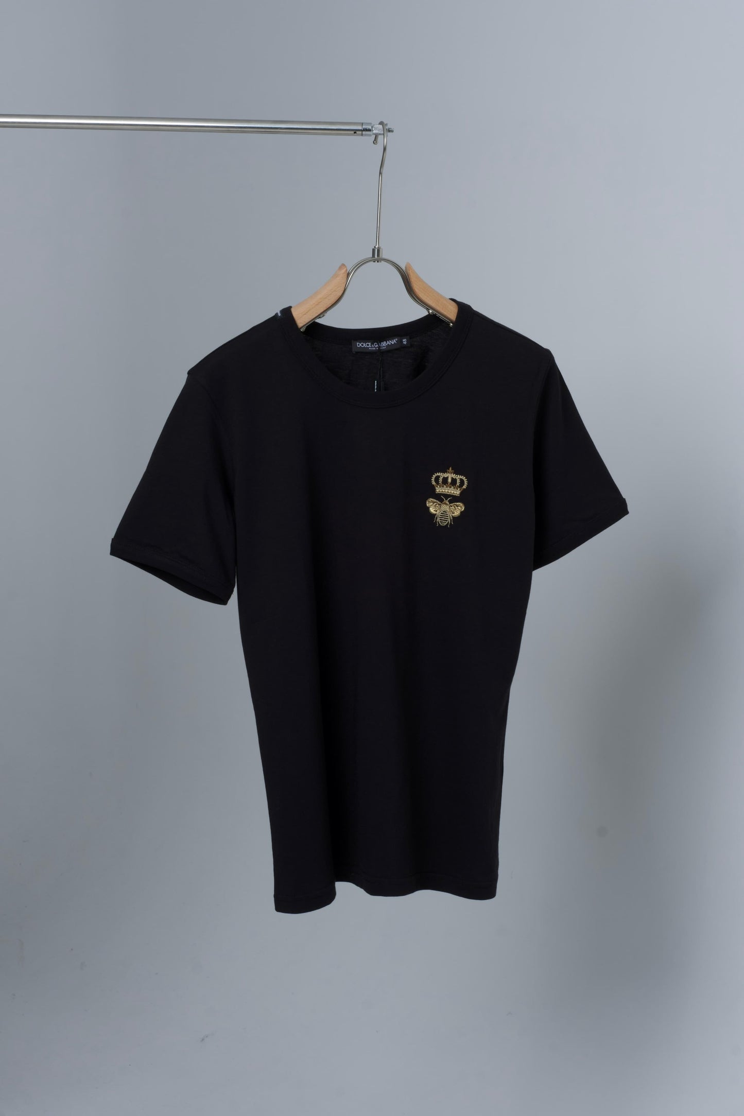 Dolce&Gabbana Black Slimfit Tshirt For Men