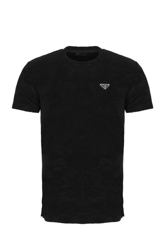 Terry Black Tshirt For Men