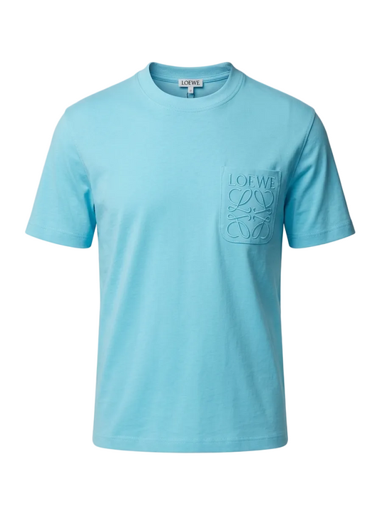 Loewe Embroidered Logo Pocket Tshirt For Men