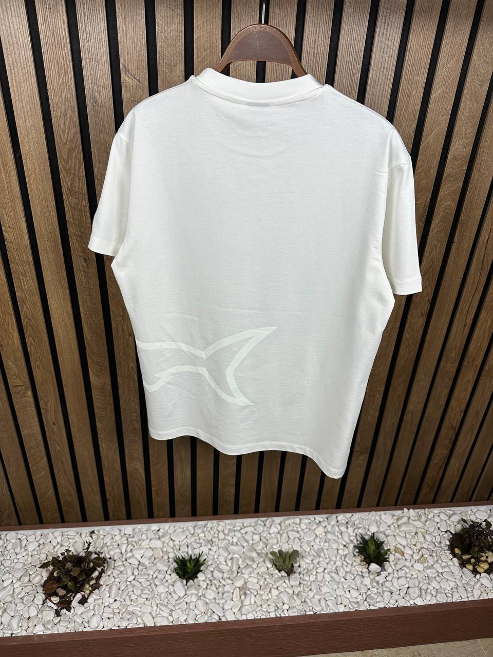 Paul&Shark Logo Printed White Tshirt For Men