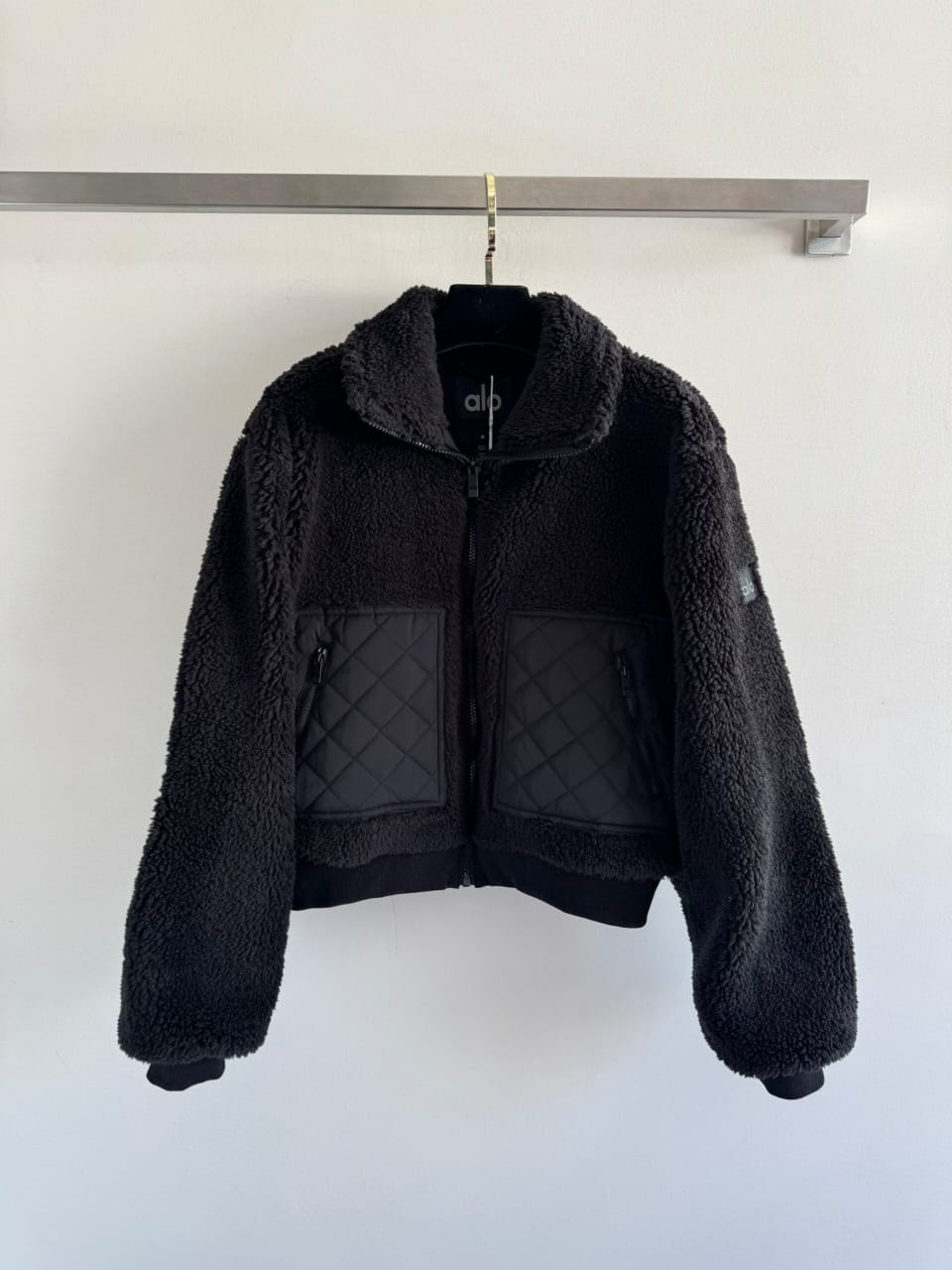 Sherpa Edge Bomber Jacket for Women