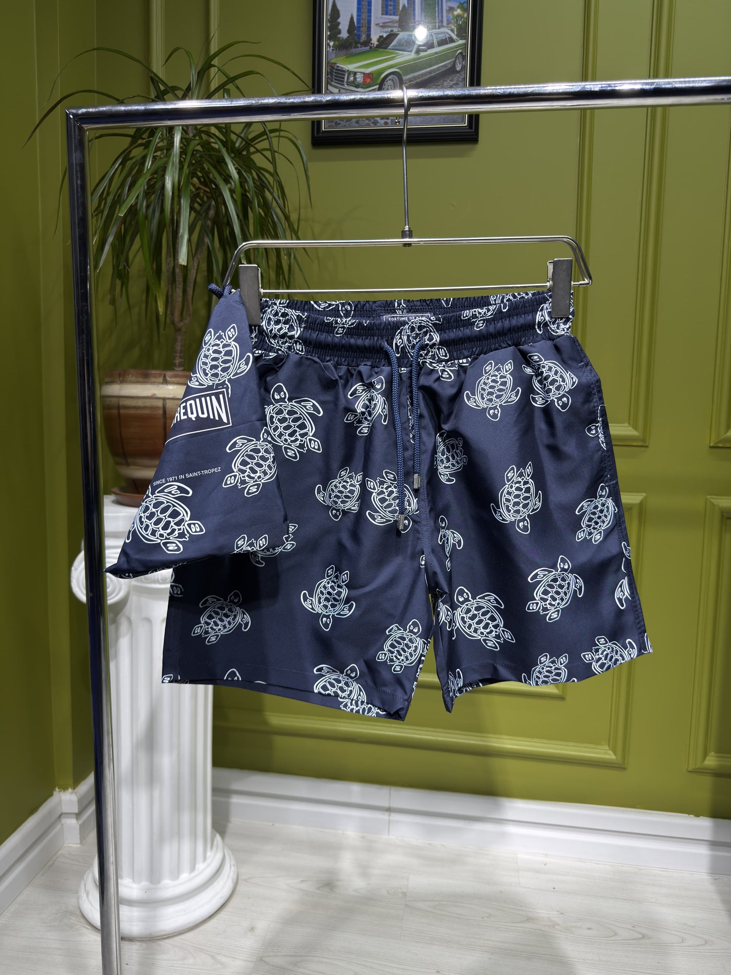 Vilebrequin Navy Swim Short For Men
