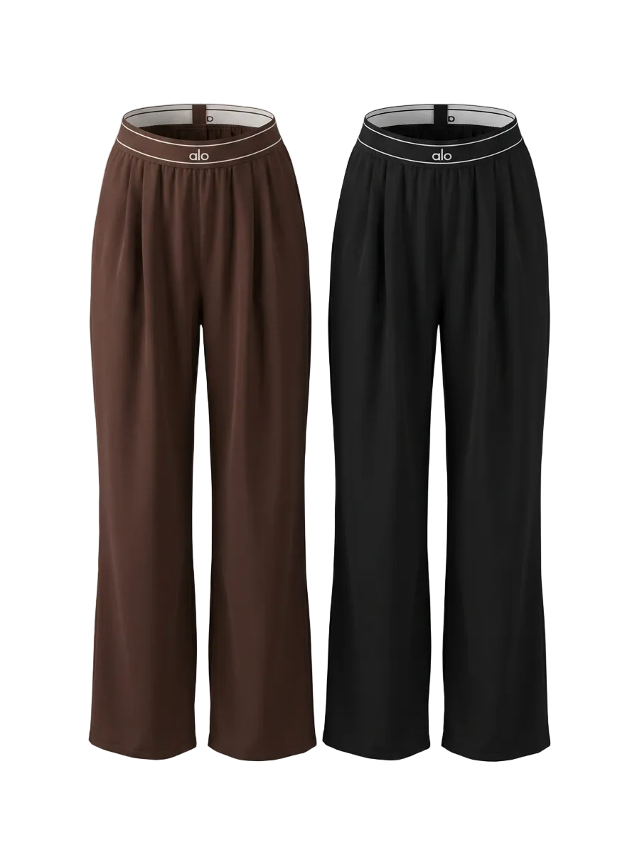 Suit Up Trouser Elastic Waistband For Women