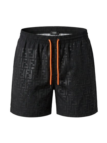 FF Water Reactive Black Swim Short For Men