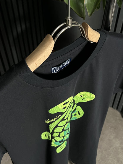 Vilebrequin Blue/Black Tshirt For Men