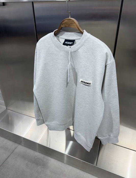 Jacquemus Grey Sweatshirt UNISEX