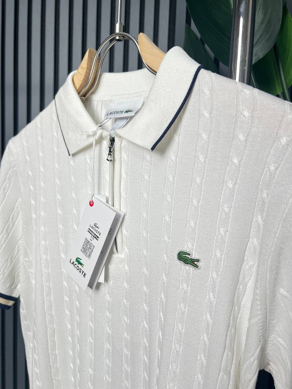 Lacoste Half-Zip Polo Tshirt For Men