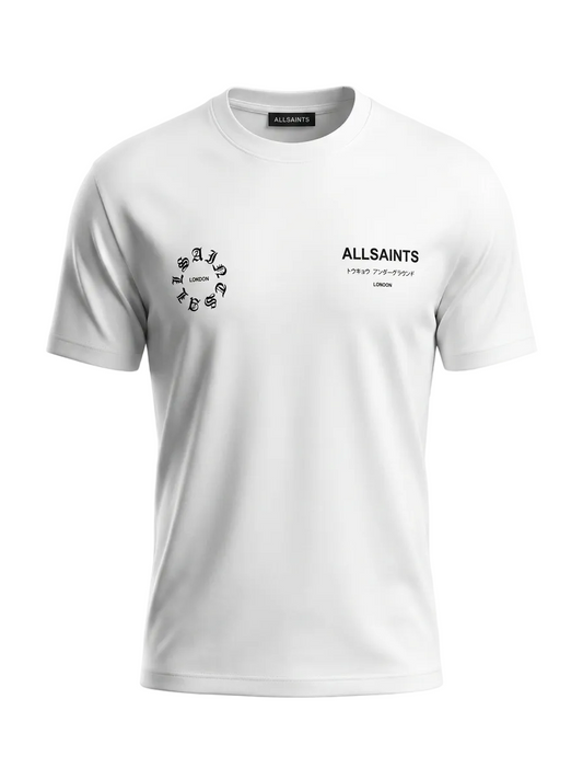 Allsaints Kindred White Tshirt For Men