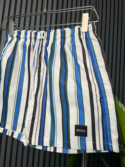 BOSS Striped Swim Short For Men