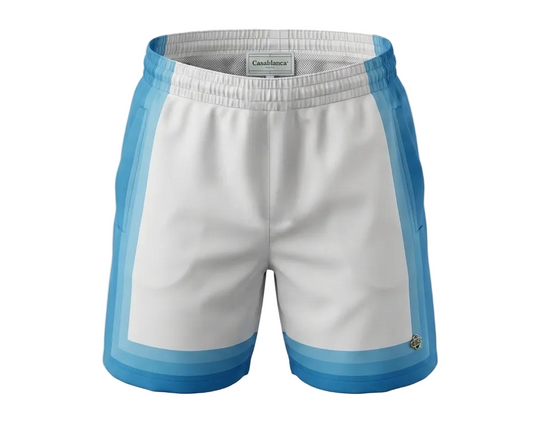 Casablanca Blue/White Swimshort For Men