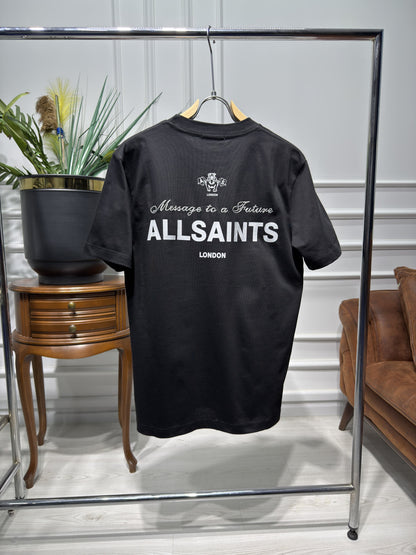 Allsaints Black Relaxed fit Tshirt for Men