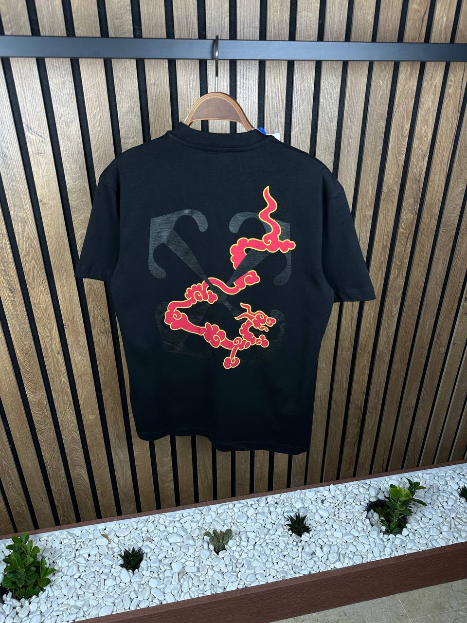 Lunar New Year Skate Black Tshirt For Men