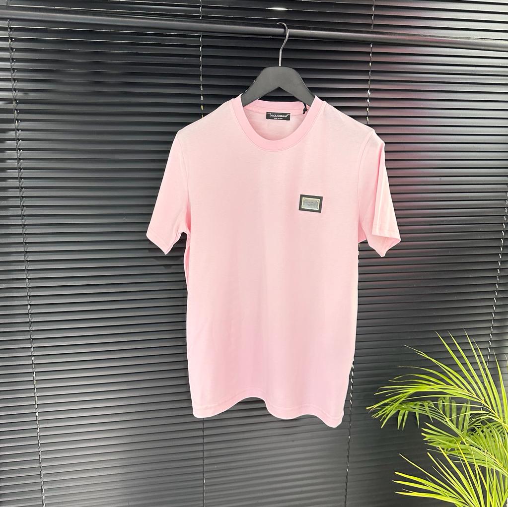 Dolce&Gabbana Pink Tshirt For Men