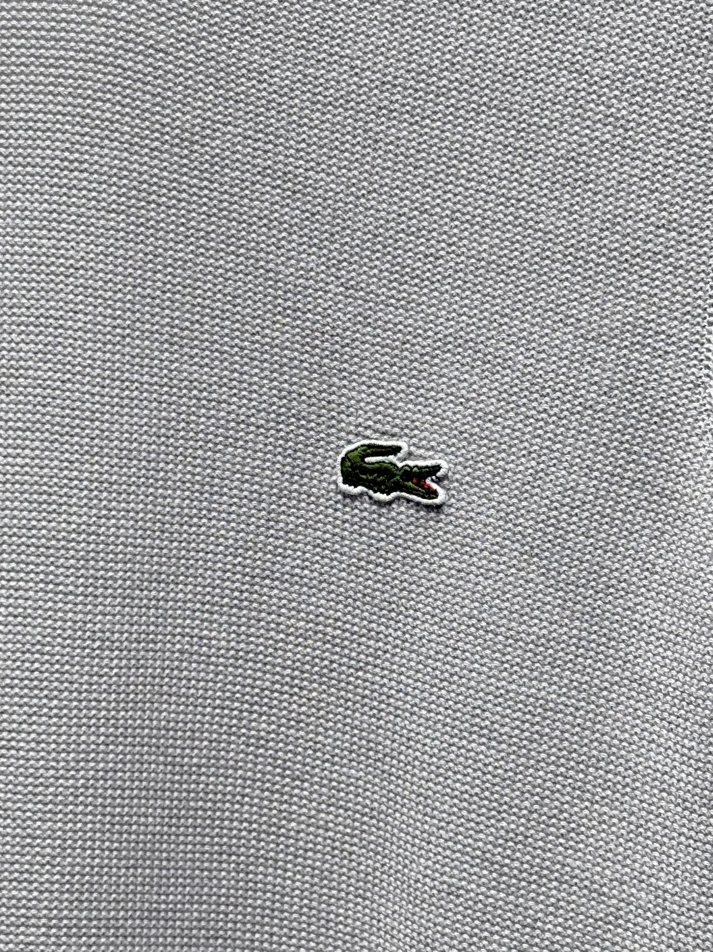 Lacoste Light Gray Knitted Tshirt For Men