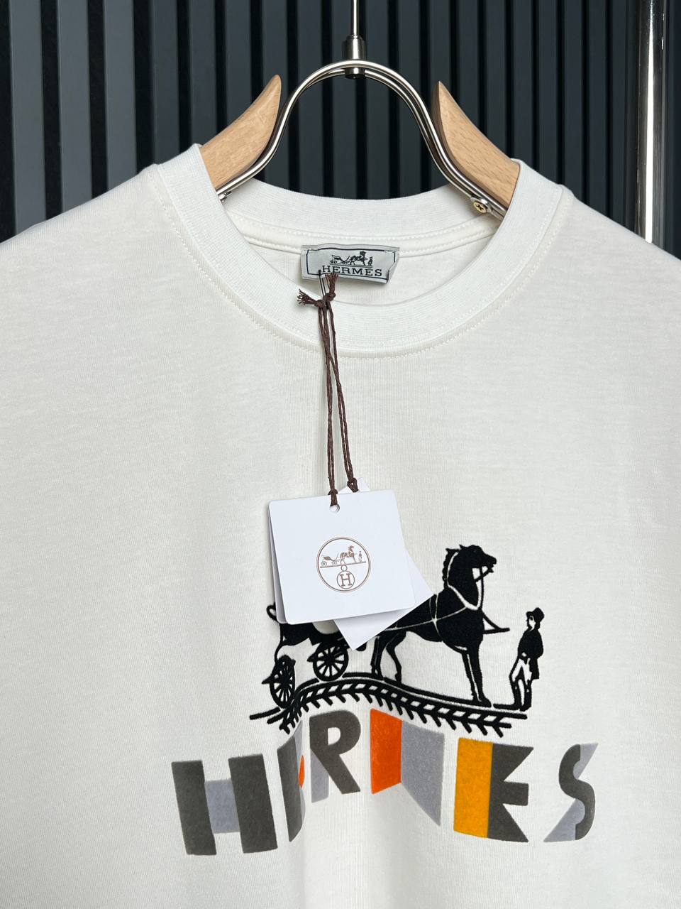 Hermes Offwhite Tshirt For Men