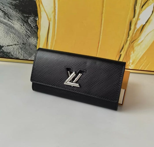 LV Black Wallet