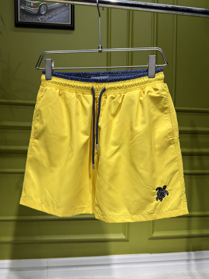 Vilebrequin Water Reactive Yellow Swim Short For Men