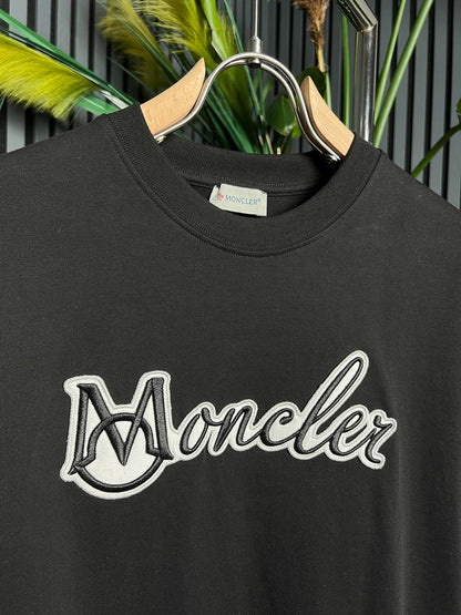 Moncler Embroidered Logo Tshirt For Men