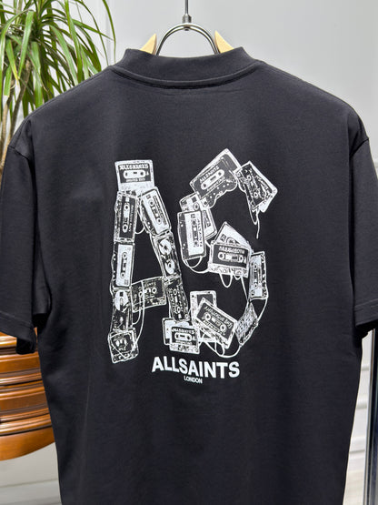 Mixtape Oversized Black Tshirt For Men