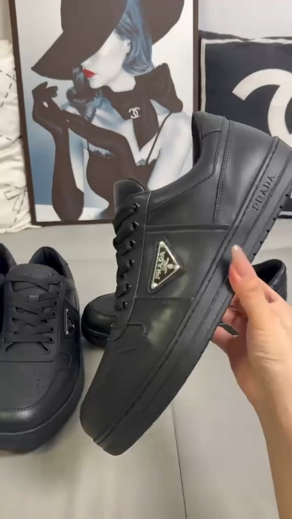 Prada Downtown Lace-Up Sneakers