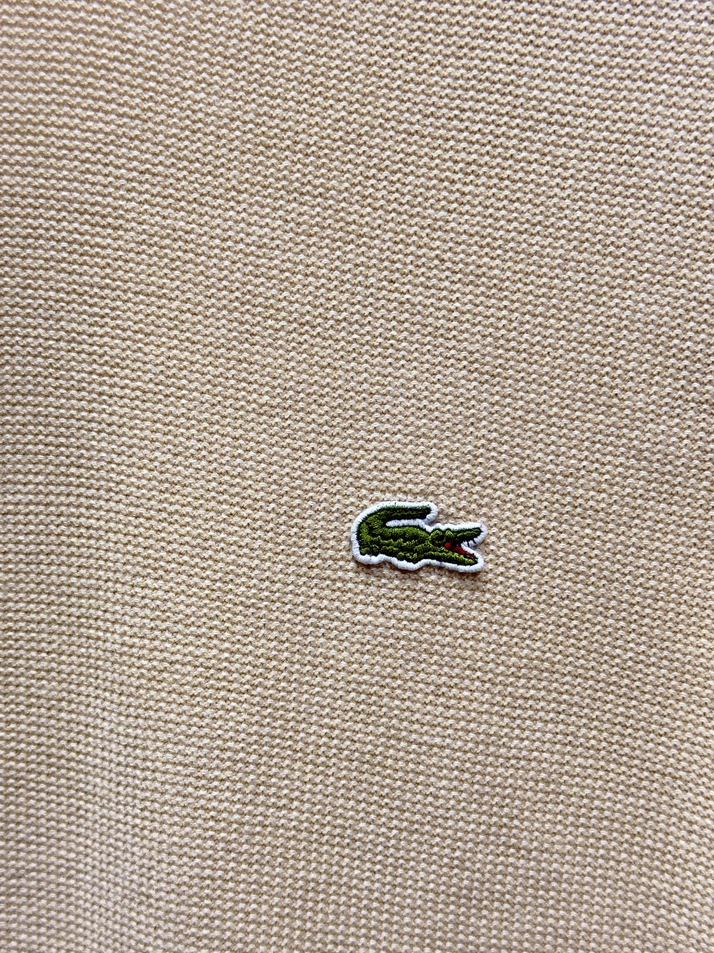 Lacoste Beige Knitted Tshirt For Men