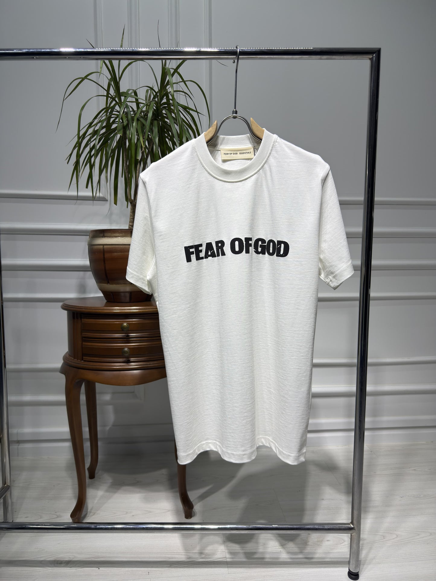 Fear Of God White Tshirt For Men