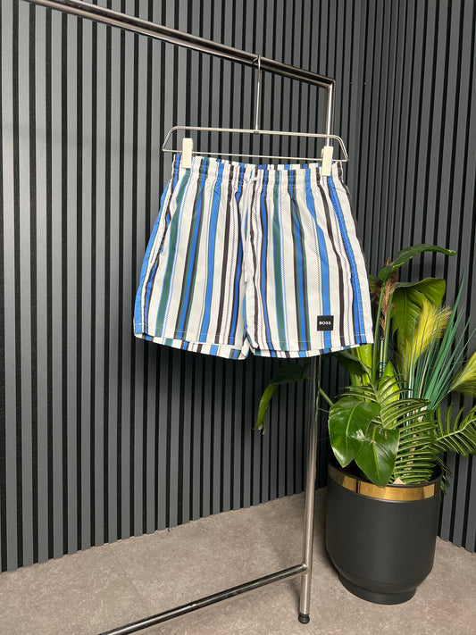 BOSS Striped Swim Short For Men
