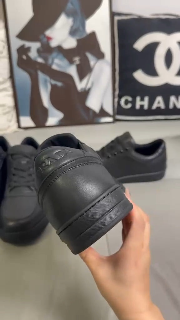 Prada Downtown Lace-Up Sneakers