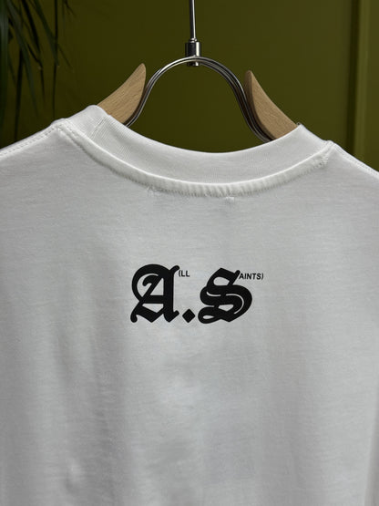 Allsaints Kindred White Tshirt For Men
