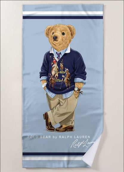 Polo Bear Beach Towel