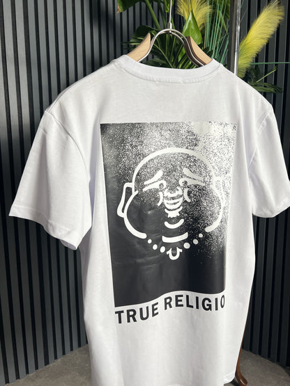 True Religion White Tshirt For Men