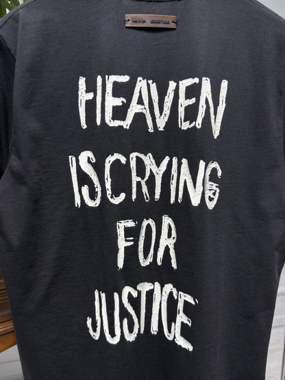 Fear Of God Black Tshirt For Men