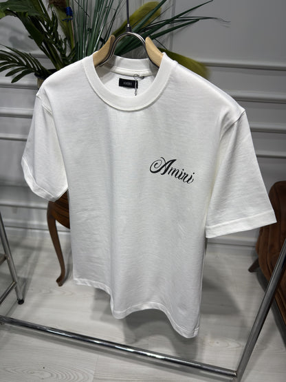 Amiri Mountain Tee White Tshirt For Men