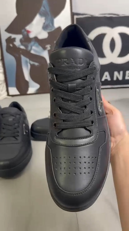 Prada Downtown Lace-Up Sneakers
