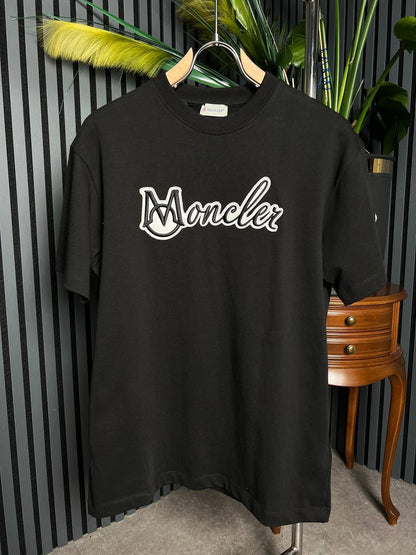 Moncler Embroidered Logo Tshirt For Men