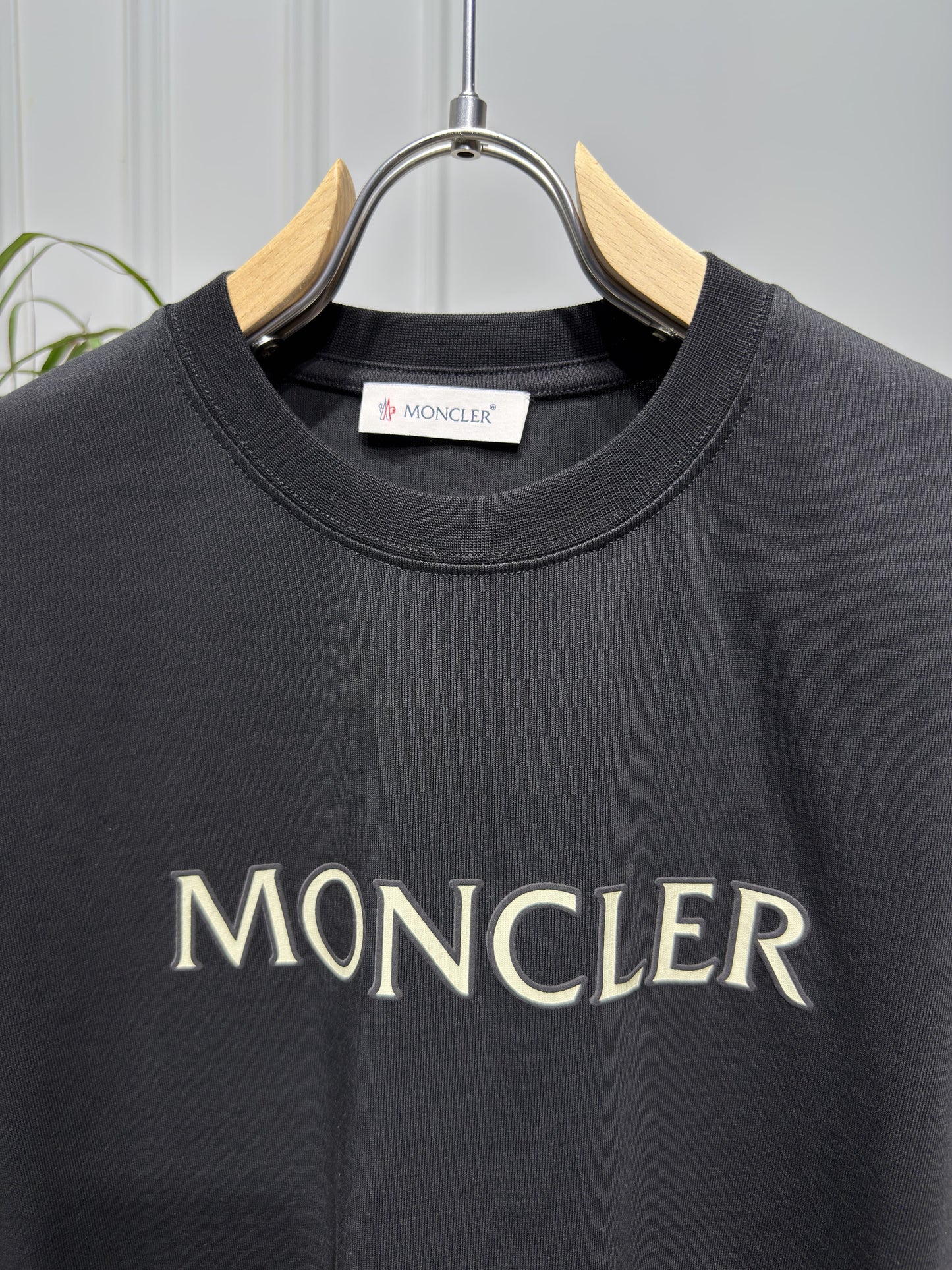 Graphic-logo Printed Black Tshirt For Men