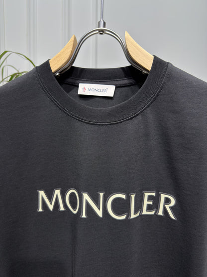 Graphic-logo Printed Black Tshirt For Men