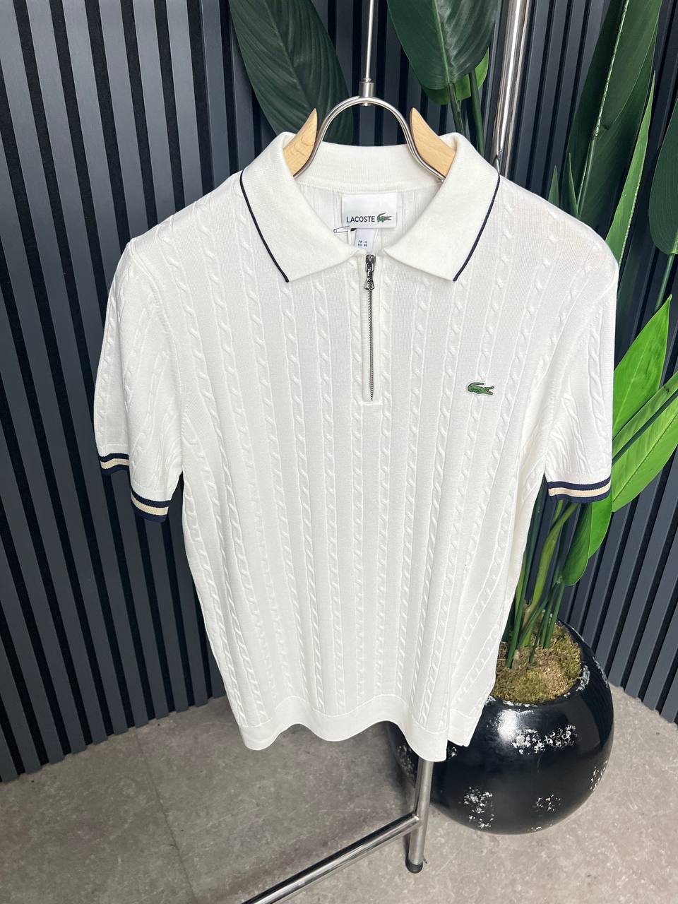 Lacoste Half-Zip Polo Tshirt For Men