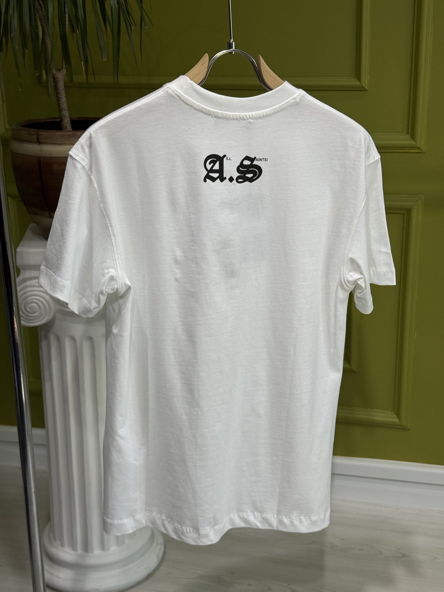 Allsaints Kindred White Tshirt For Men