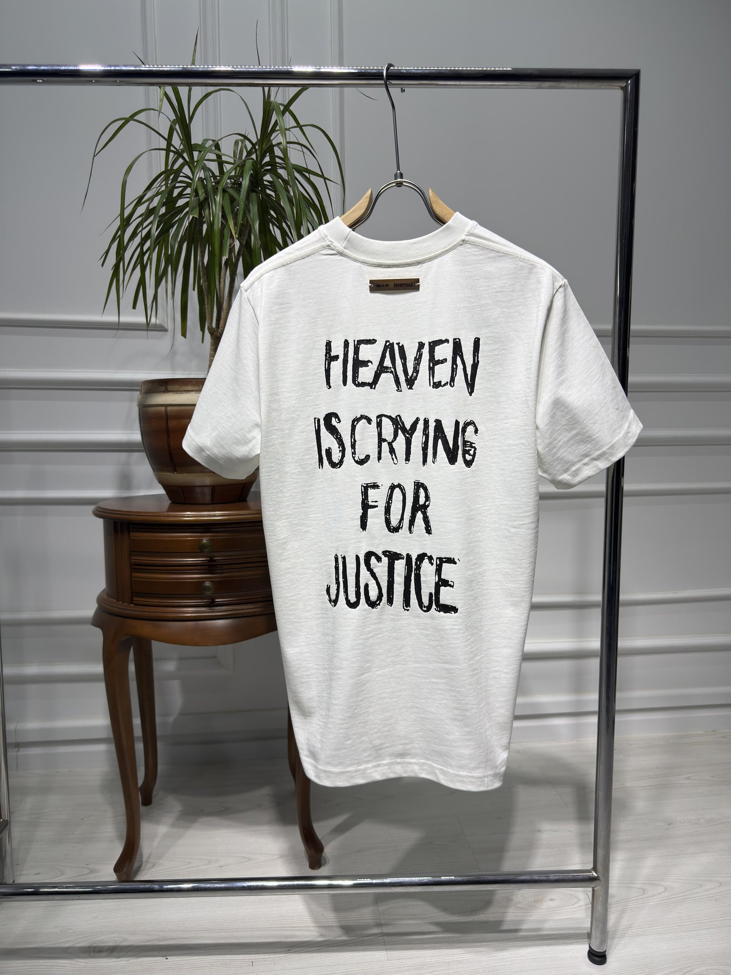 Fear Of God White Tshirt For Men