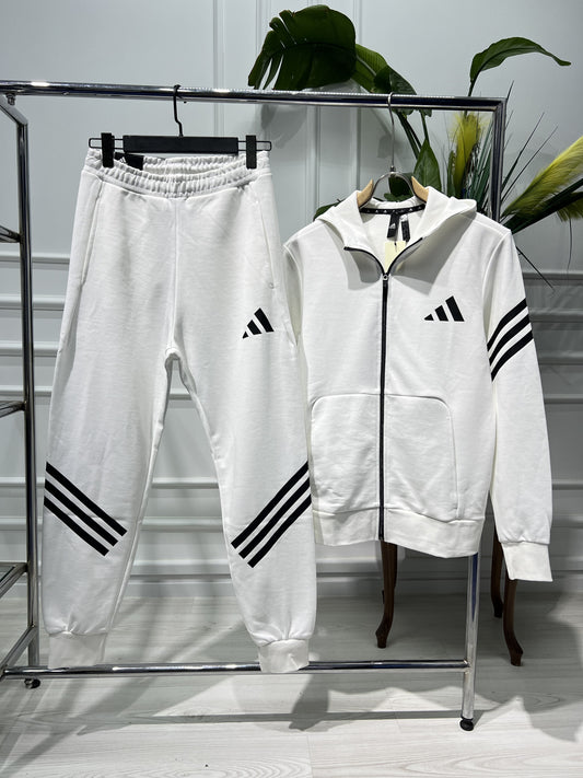 Adidas Full-Zip Hooded Set For Men