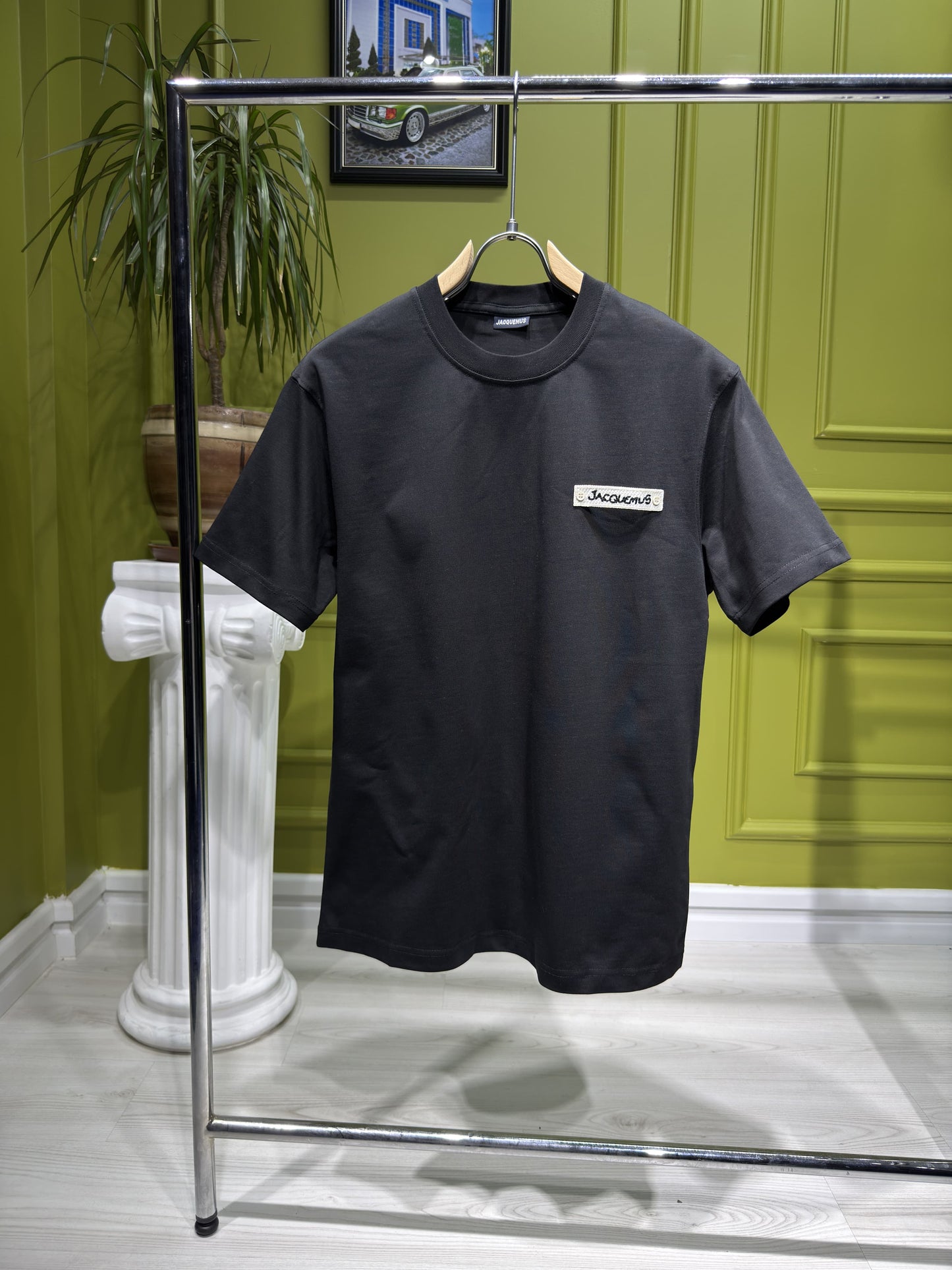 Jacquemus Black Tshirt For Men