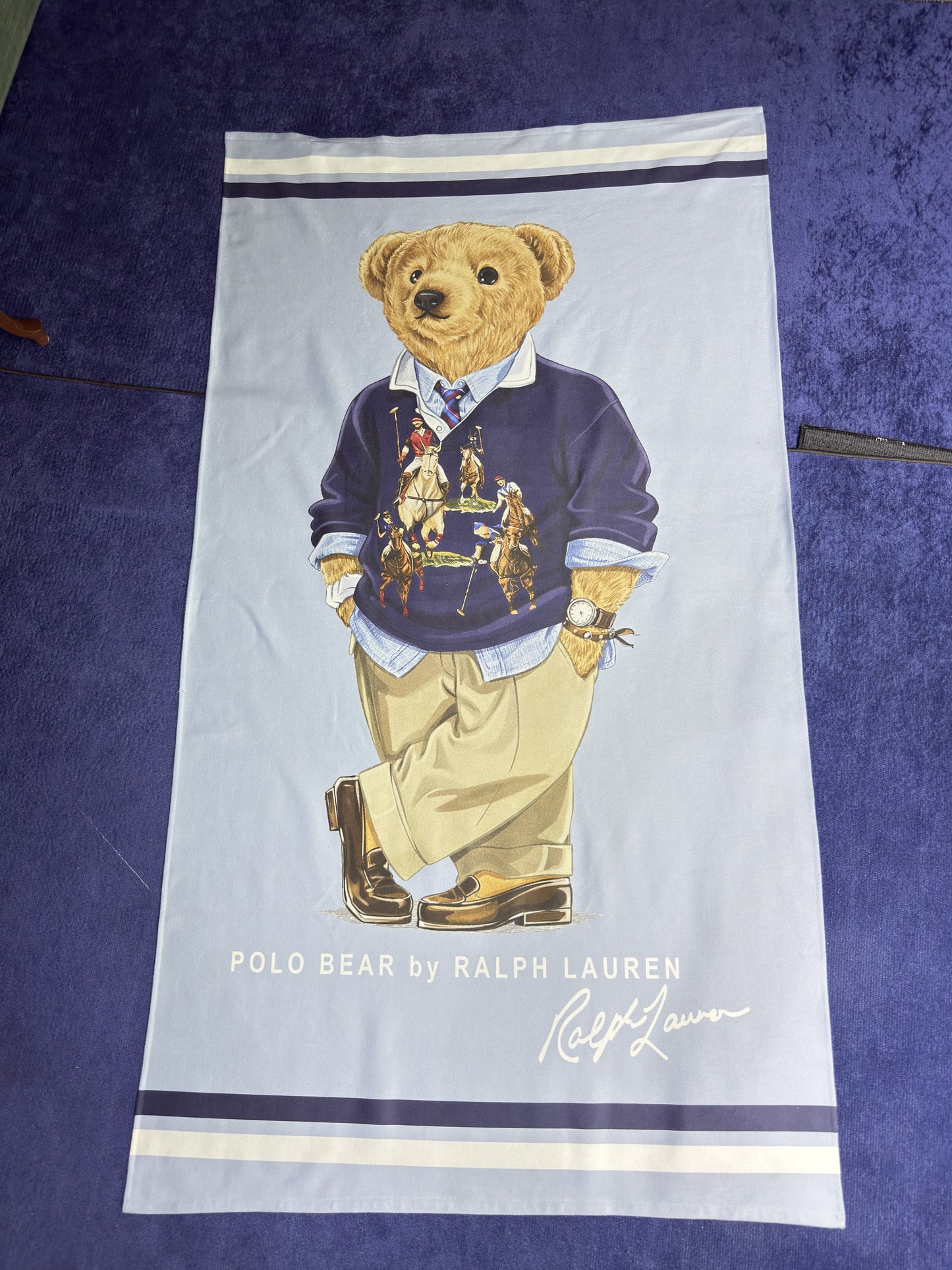 Polo Bear Beach Towel