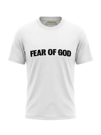 Fear Of God White Tshirt For Men