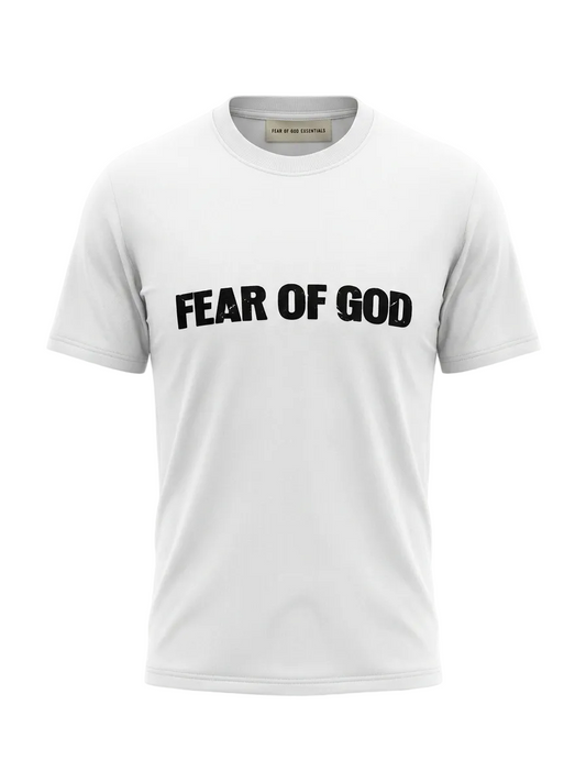 Fear Of God White Tshirt For Men