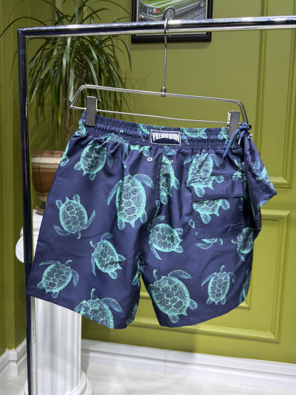 Vilebrequin Dark Blue Swim Short For Men