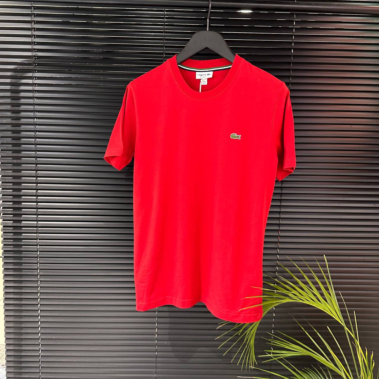 Lacoste Red Tshirt For Men