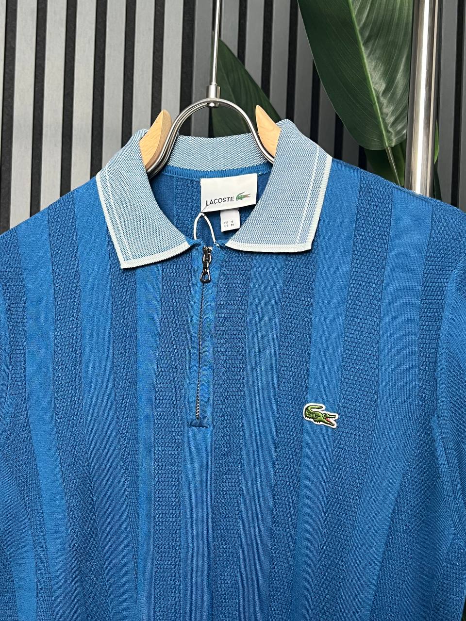 Lacoste Half-Zip Polo Tshirt For Men